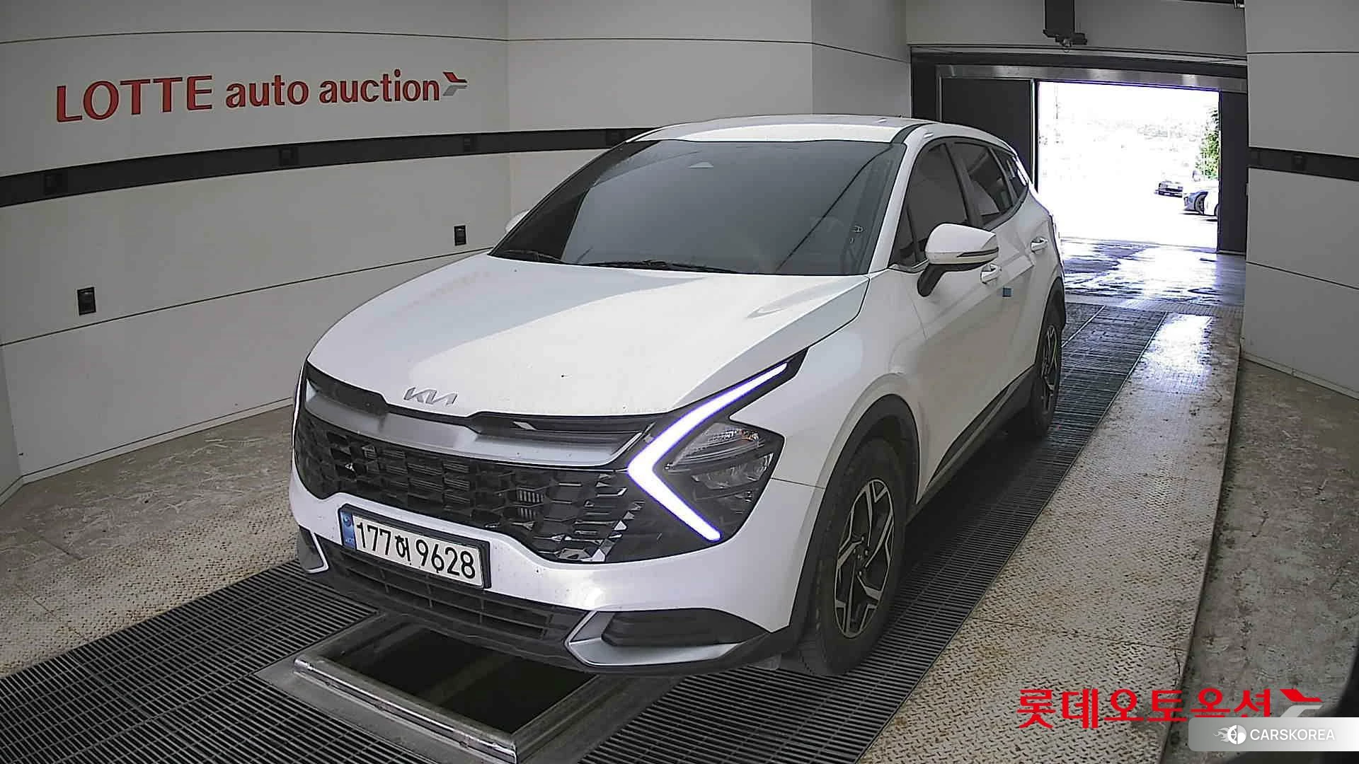 Kia Sportage 2024 Snow White Pearl из Кореи