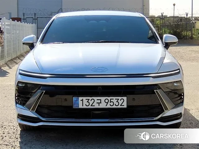Hyundai Sonata D Edge Hybrid (DN8) 2023 Белый из Кореи