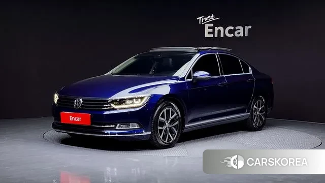 Volkswagen Passat GT (B8) 2018 Синий из Кореи