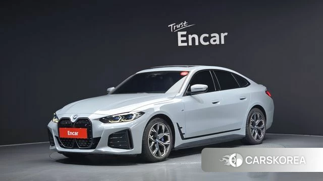 BMW i4 2024 Синий из Кореи