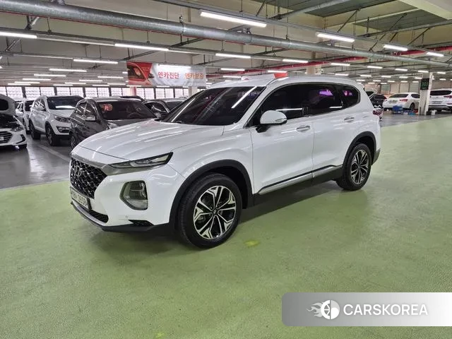 Hyundai Santa Fe TM 2019 Жемчужный цвет из Кореи