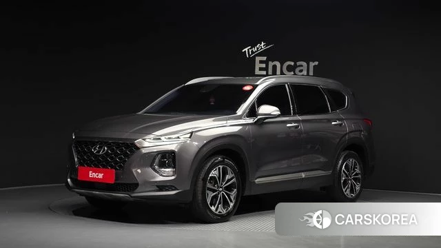 Hyundai Santa Fe TM 2018 Серый из Кореи