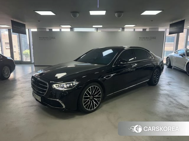 Mercedes-Benz S-Class W223 2023 Черный из Кореи