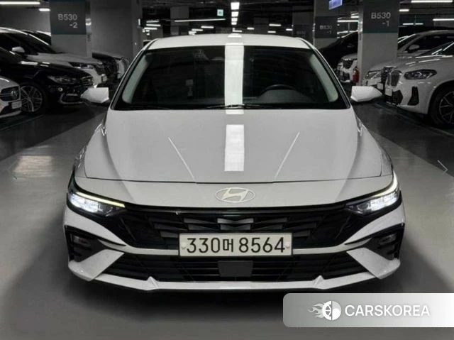 Hyundai The New Avante (CN7) 2023 Белый из Кореи