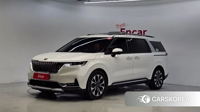 Kia Carnival 4th generation 2021 Белый из Кореи