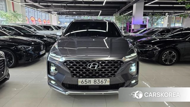 Hyundai Santa Fe TM 2018 Серый из Кореи