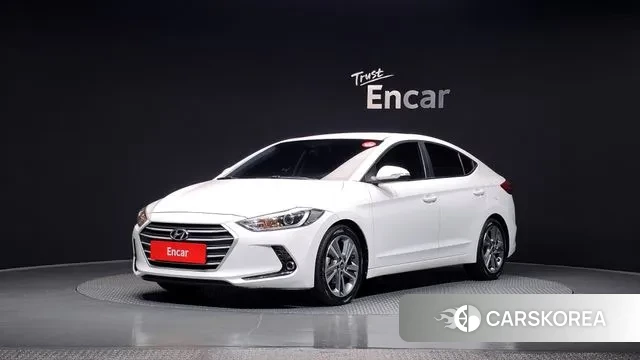 Hyundai Avante AD 2018 Белый из Кореи