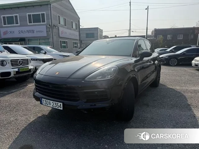 Porsche Cayenne (PO536) 2019 Синий из Кореи
