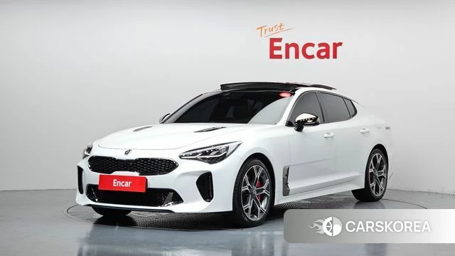 Kia Stinger 2019 Белый из Кореи