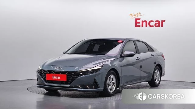 Hyundai Avante (CN7) 2021 Серый из Кореи
