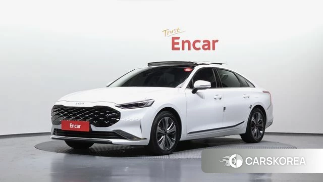 Kia K8 2021 Белый из Кореи