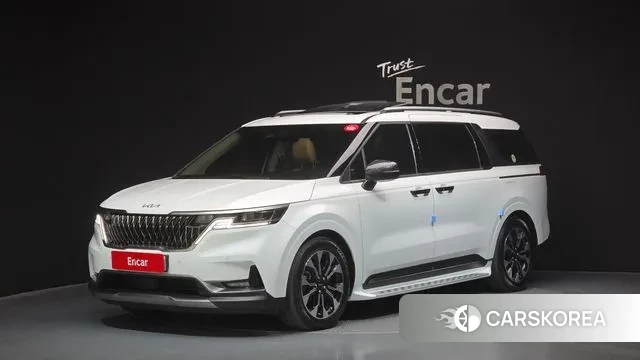 Kia Carnival 4th generation 2023 Белый из Кореи