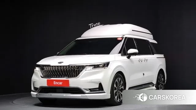 Kia Carnival 4th generation 2021 Белый из Кореи