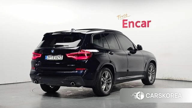 BMW X3 (G01) 2021 Черный из Кореи