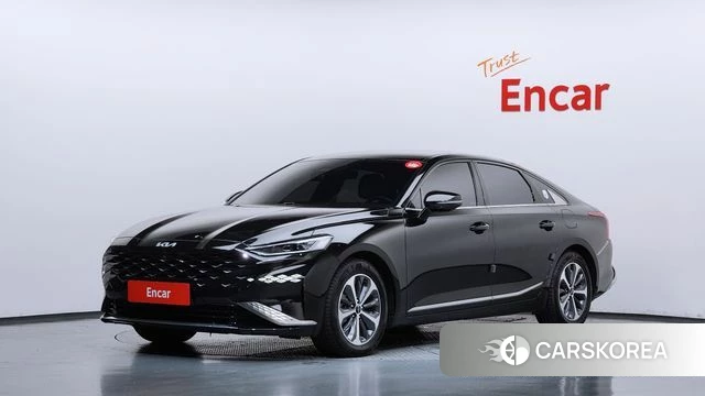 Kia K8 Hybrid 2023 Черный из Кореи