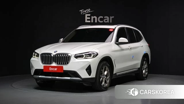 BMW X3 (G01) 2022 Белый из Кореи