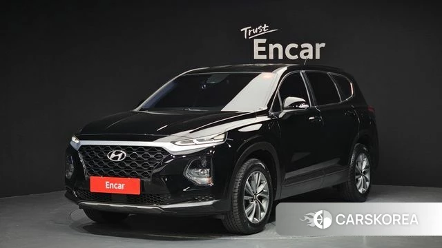 Hyundai Santa Fe TM 2019 Черный из Кореи