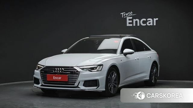 Audi A6 (C8) 2022 Белый из Кореи