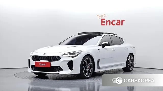 Kia Stinger 2018 Белый из Кореи