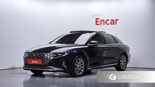 Hyundai The New Grandeur IG Hybrid 2020 Черный из Кореи