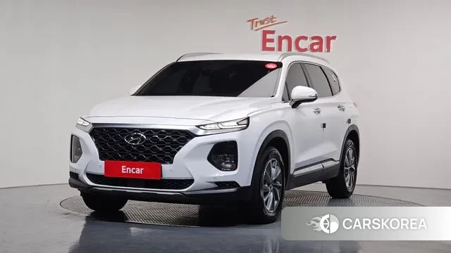 Hyundai Santa Fe TM 2020 Белый из Кореи