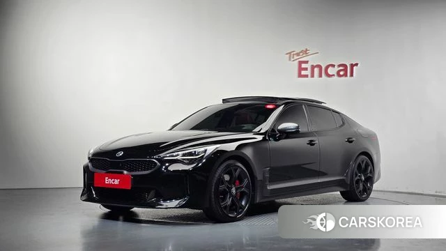 Kia Stinger 2020 Черный из Кореи