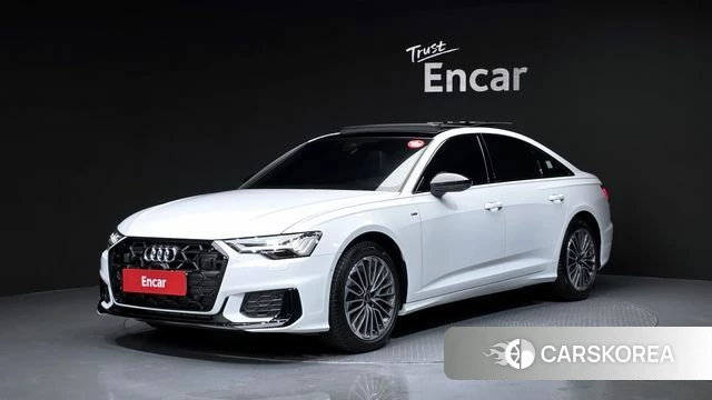 Audi A6 (C8) 2025 Белый из Кореи