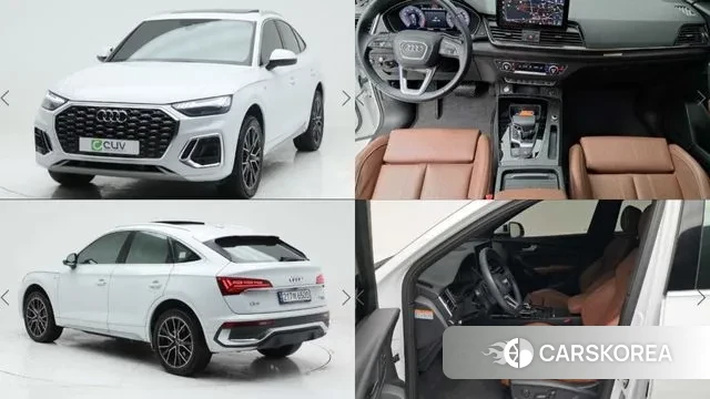 Audi Q5 (FY) 2023 Белый из Кореи