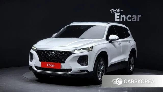 Hyundai Santa Fe TM 2018 Белый из Кореи