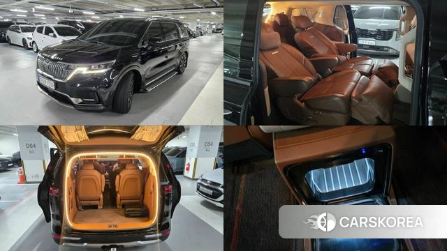 Kia Carnival 4th generation 2022 Черный из Кореи