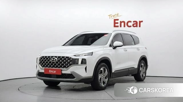 Hyundai The New Santa Fe 2022 Белый из Кореи