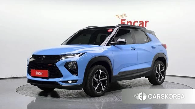 Chevrolet (GM Daewoo) Trailblazer 2022 Небесно-голубой из Кореи