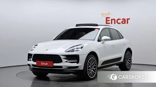 Porsche Macan 2021 Белый из Кореи