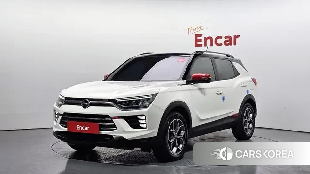 Ssangyong Beautiful Korando 2022 Белый из Кореи