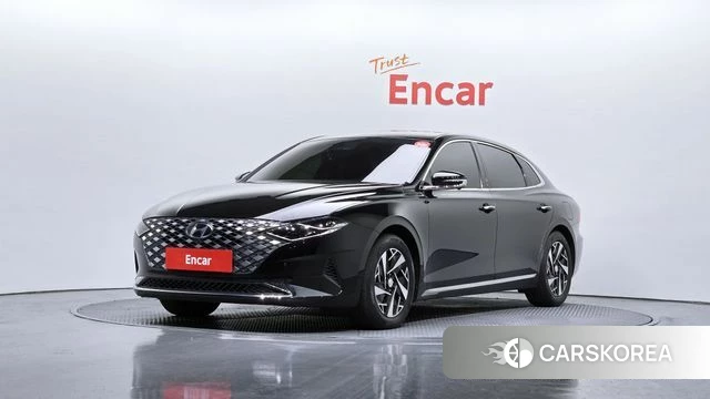 Hyundai The New Grandeur IG Hybrid 2021 Черный из Кореи