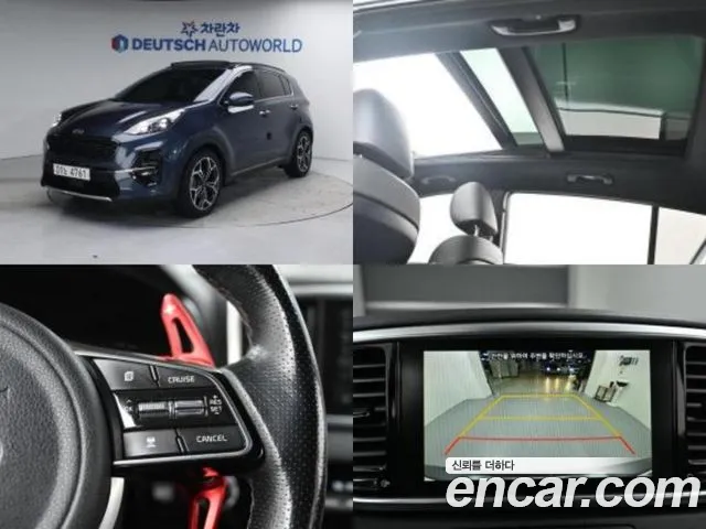 Kia Sportage The Bold 2018 Серый из Кореи