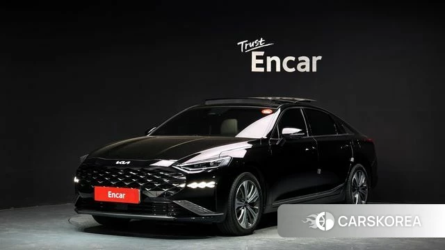 Kia K8 Hybrid 2023 Черный из Кореи