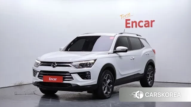 Ssangyong Beautiful Korando 2020 Белый из Кореи