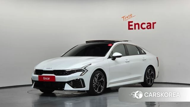 Kia The New K5 Hybrid 3rd generation 2024 Белый из Кореи