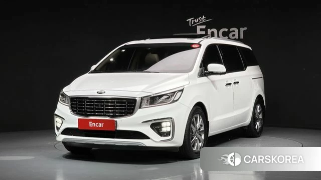 Kia The New Carnival 2018 Белый из Кореи