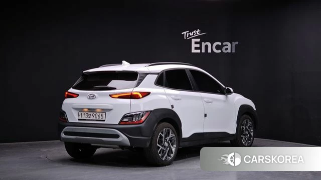 Hyundai The New Kona Hybrid 2023 Белый из Кореи