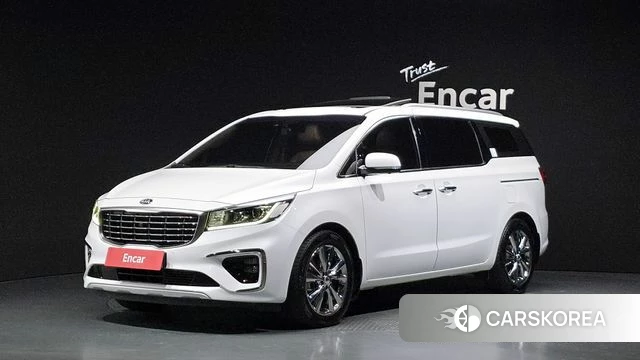 Kia The New Carnival 2019 Белый из Кореи