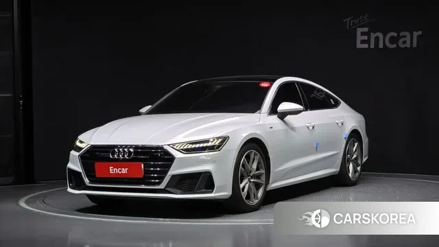 Audi A7 (4K) 2020 Белый из Кореи