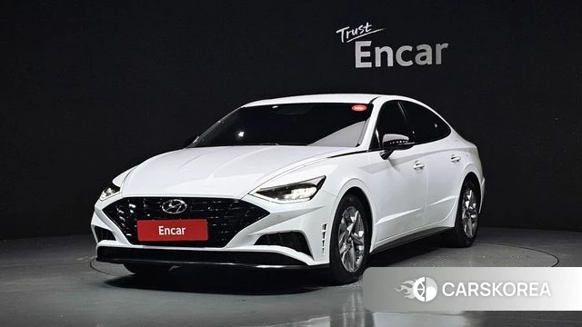 Hyundai Sonata (DN8) 2019 Белый из Кореи