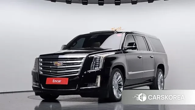 Cadillac Escalade 2019 Черный из Кореи