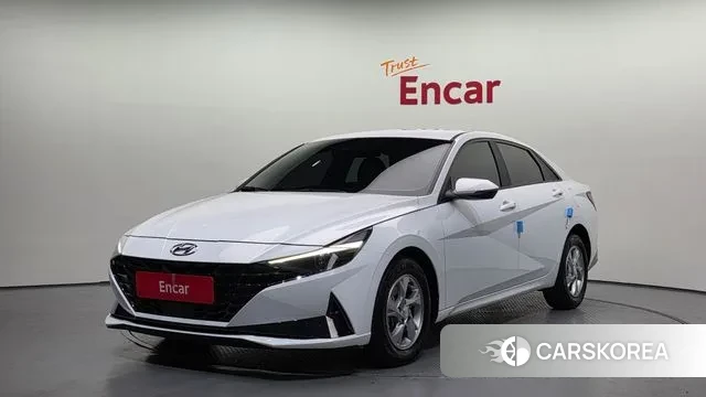 Hyundai Avante (CN7) 2020 Белый из Кореи