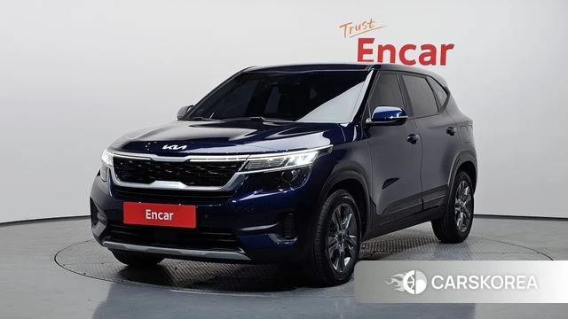 Kia Seltos 2022 Синий из Кореи