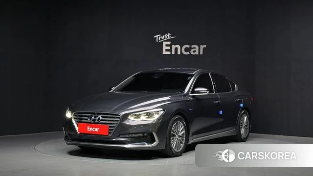 Hyundai Grandeur IG Hybrid 2018 Серый из Кореи