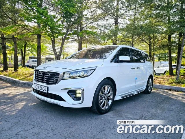 Kia The New Carnival 2018 Белый из Кореи