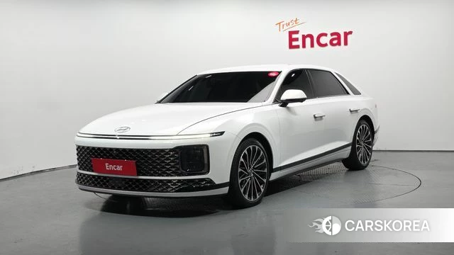 Hyundai Grandeur Hybrid (GN7) 2023 Белый из Кореи